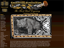 Tablet Screenshot of engravingschool.com